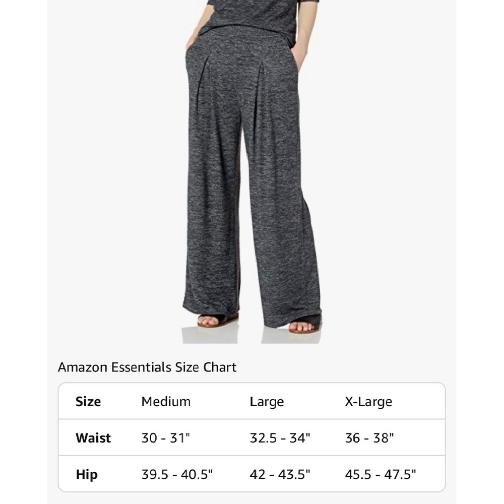 Cozy Knit Pleated Wide Leg Pant